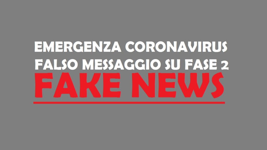 fake news su emergenza coronavirus regione lombardia