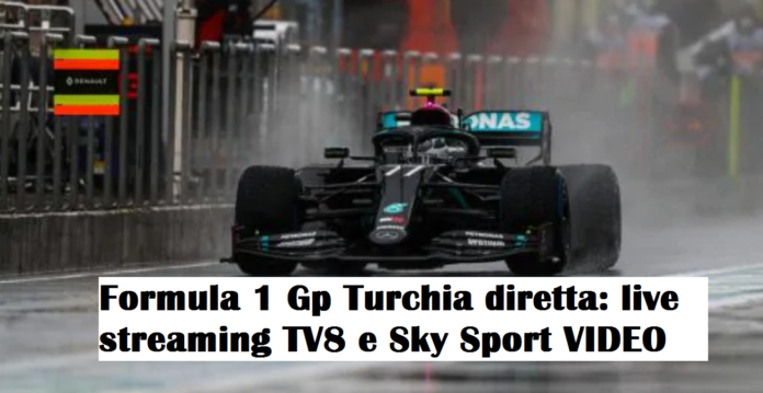 Formula 1 Gp Turchia diretta: live streaming TV8 e Sky Sport VIDEO