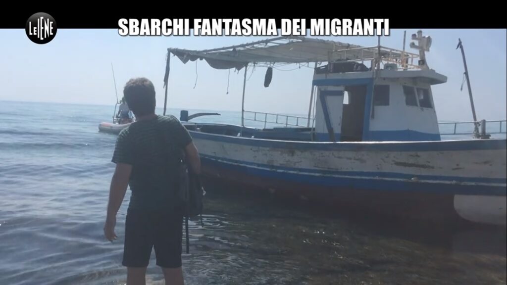 a Le Iene, Cristiano Pasca racconta degli sbarchi fantasma di migranti