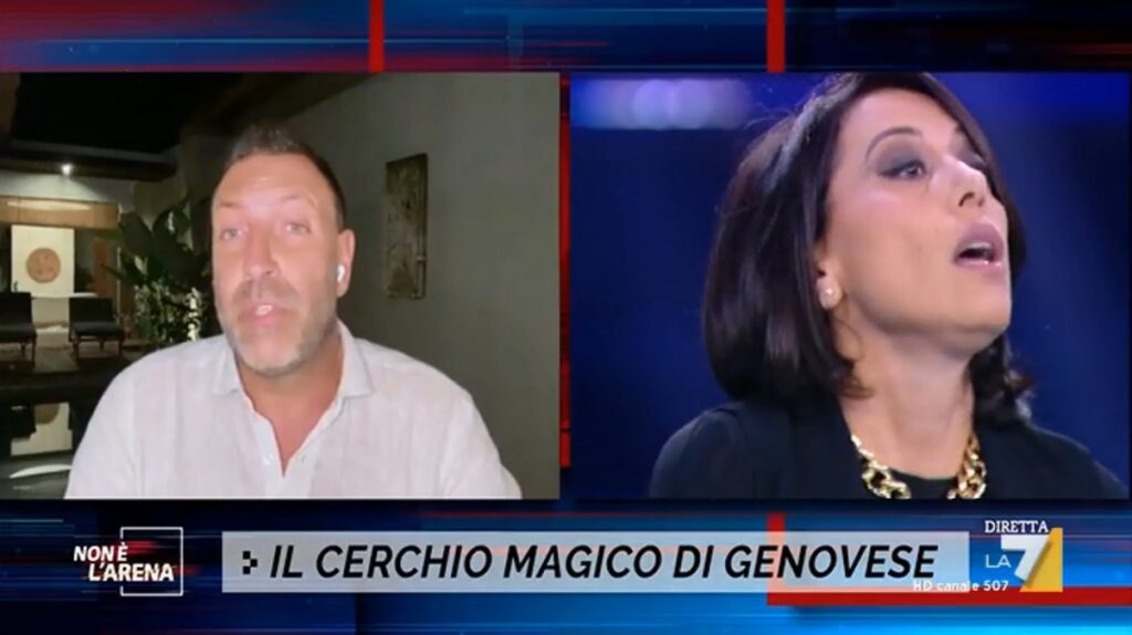 Ennesimo scontro in tv a Non è l'Arena fra Nunzia De Girolamo e Daniele Leali sul caso Alberto Genovese